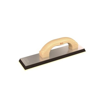 Bon Tool Grout Float, Gum Rubber 3" X 12" X 5/8" Offset Wood Handle 87-342